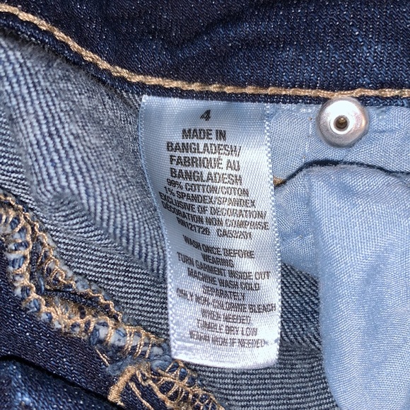 Midi Aeropostale Jean Shorts - Picture 3 of 3